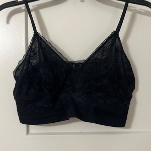 Victoria secret large black bralette
